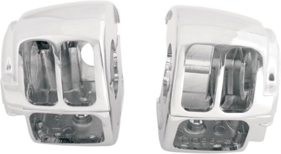 Drag Specialties Handlebar Switch Housing Kit Chrome For Harley FLHR FLHT