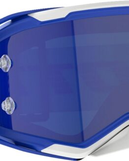 Scott Prospect 2.0 Goggle Blue/White Blue Chrome Lens Adult