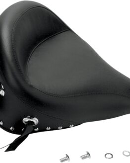 Wide Concho Skirt Studded Vinyl Solo Seat