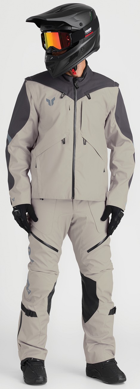 Thor Terrain Over-the-Boot Pants Black Sand Men's Size 34 - Image 4