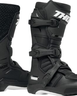 Thor Youth Blitz XR Boots Black/White Size 2