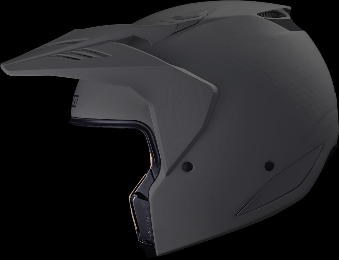 ICON Elsinore Monotype Helmet Matte Gray - Small - Image 16