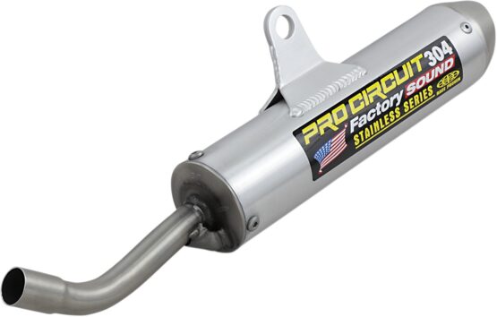 304 Aluminum Slip On Exhaust Silencer
