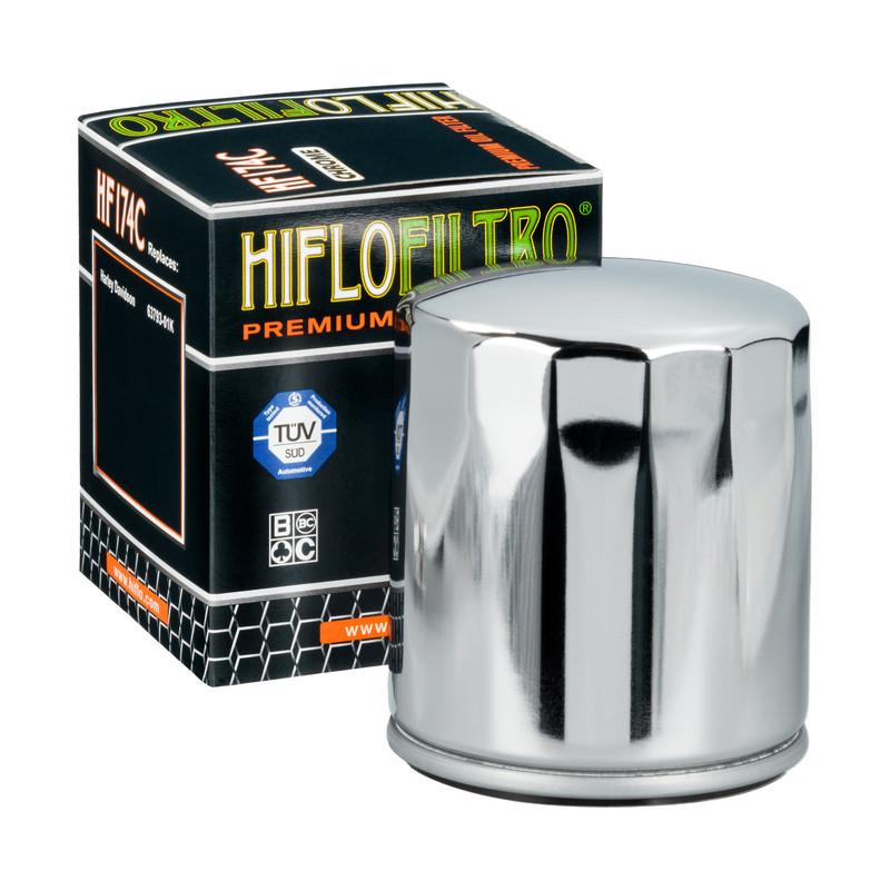 HF174C Oil Filter - Chrome - 10 Pack - Image 4