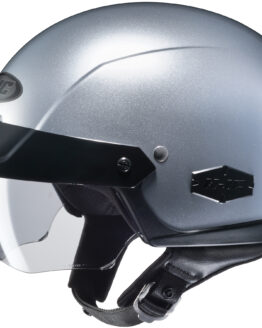 IS-Cruiser Silver Open-Face Half Helmet X-Large