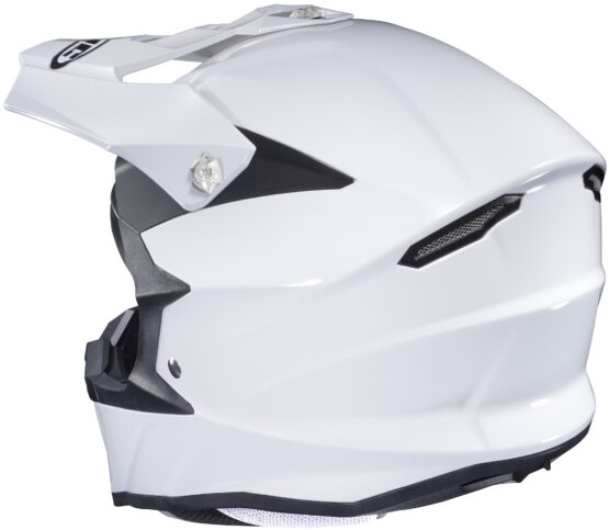 i50 Solid White Off-Road Helmet 2X-Large - Image 2