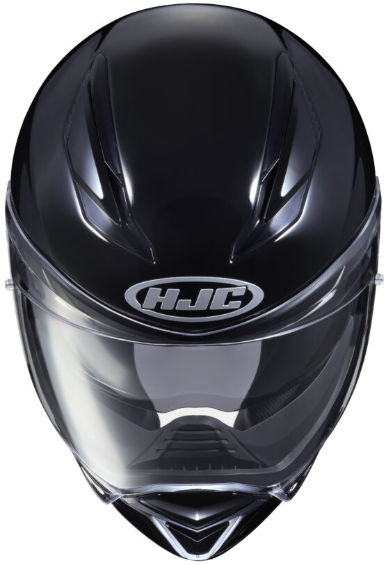 F70 Solid Black Full-Face Street Helmet X-Small - Image 2