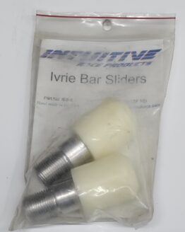 *OPEN BOX* White Bar End Sliders