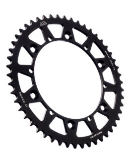 Black Aluminum Rear Sprocket - 52 Teeth 520 Pitch