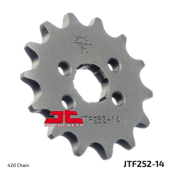 Front Steel Countershaft Sprocket - 14 Tooth 420 - Image 2