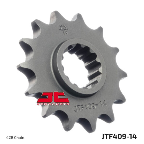 Front Steel Countershaft Sprocket - 14 Tooth 428 - Image 2
