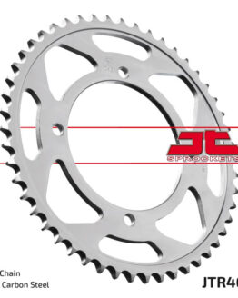 Steel Rear Sprocket - 52 Teeth 428