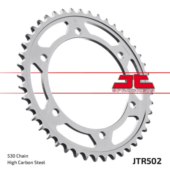 Steel Rear Sprocket - 50 Tooth 530 - Image 2