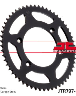 Steel Rear Sprocket - 57 Tooth 428