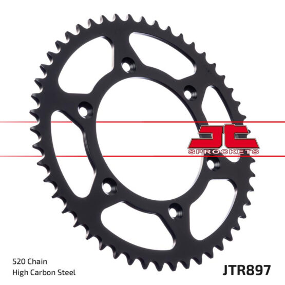 Steel Rear Sprocket Self Cleaning - 48 Tooth 520