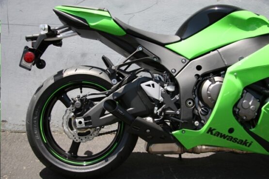 GP1 Black Stainless Steel Slip On Exhaust - Image 2
