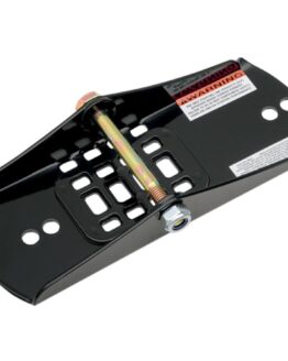 SLP Ski Mounting Saddle Bracket Standard Black For Arctic Cat Yamaha