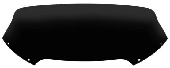 Spoiler Windshield - 6.5" Tall, Black Opaque