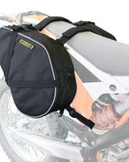 Dual Sport Motorcycle Saddlebags - Black Universal
