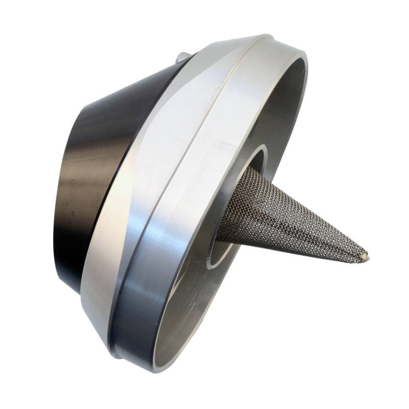 Billet Spark Arrestor Exhaust End Cap - Black - Image 4