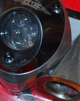 Spark Arrestor Exhaust End Cap - Black