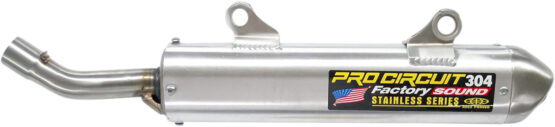 304 Aluminum Slip On Exhaust Silencer
