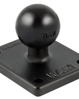 Ram Adapter - 2" x 1.7" Base w/ 1" Ball Form Garmin Zumo & TomTom Rider