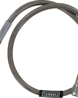 Russell Universal Braided Stainless Steel Brake Line - 40"