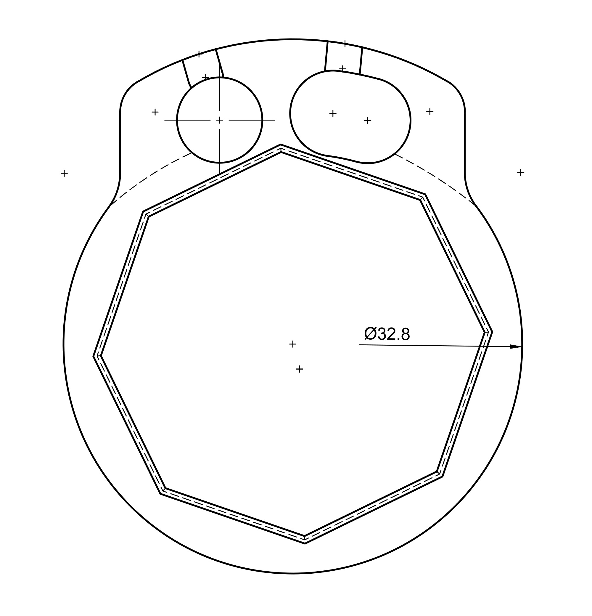 ABS Printed Throttle Cam - Replaces "X" Cam H70SCX For CRF230F/250F/250L/300L - Image 2