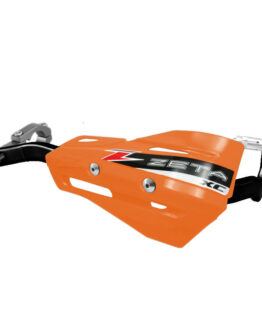Drop Handguard Handlebar Armor / XC Protector Kit - 1-1/8" Orange / - Black