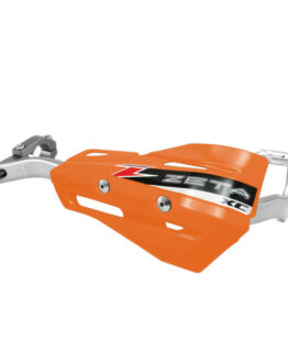 Drop Handguard Handlebar Armor / XC Protector Kit - 1-1/8" Orange / Gray