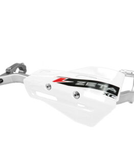 Drop Handguard Handlebar Armor / XC Protector Kit - 7/8" White / Gray