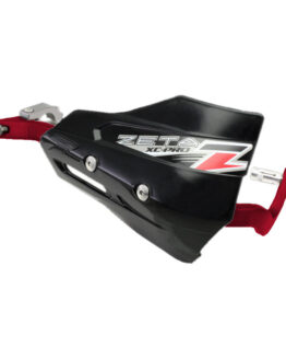 Drop Handguard Handlebar Armor / XC Pro Protector Kit - 7/8" Black / Red