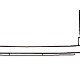SLP SLT 9.5 in 60 Degree Carbide Runner Pair for Composite Skis