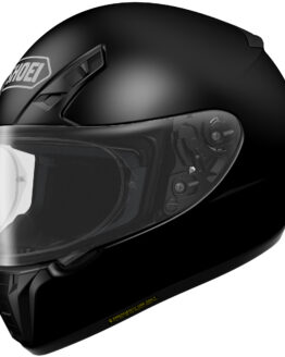 RF-SR Solid Black Full-Face Motorcycle Helmet X-Large