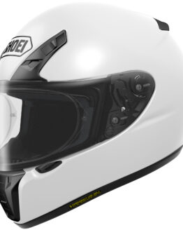 RF-SR Solid White Full-Face Motorcycle Helmet Medium