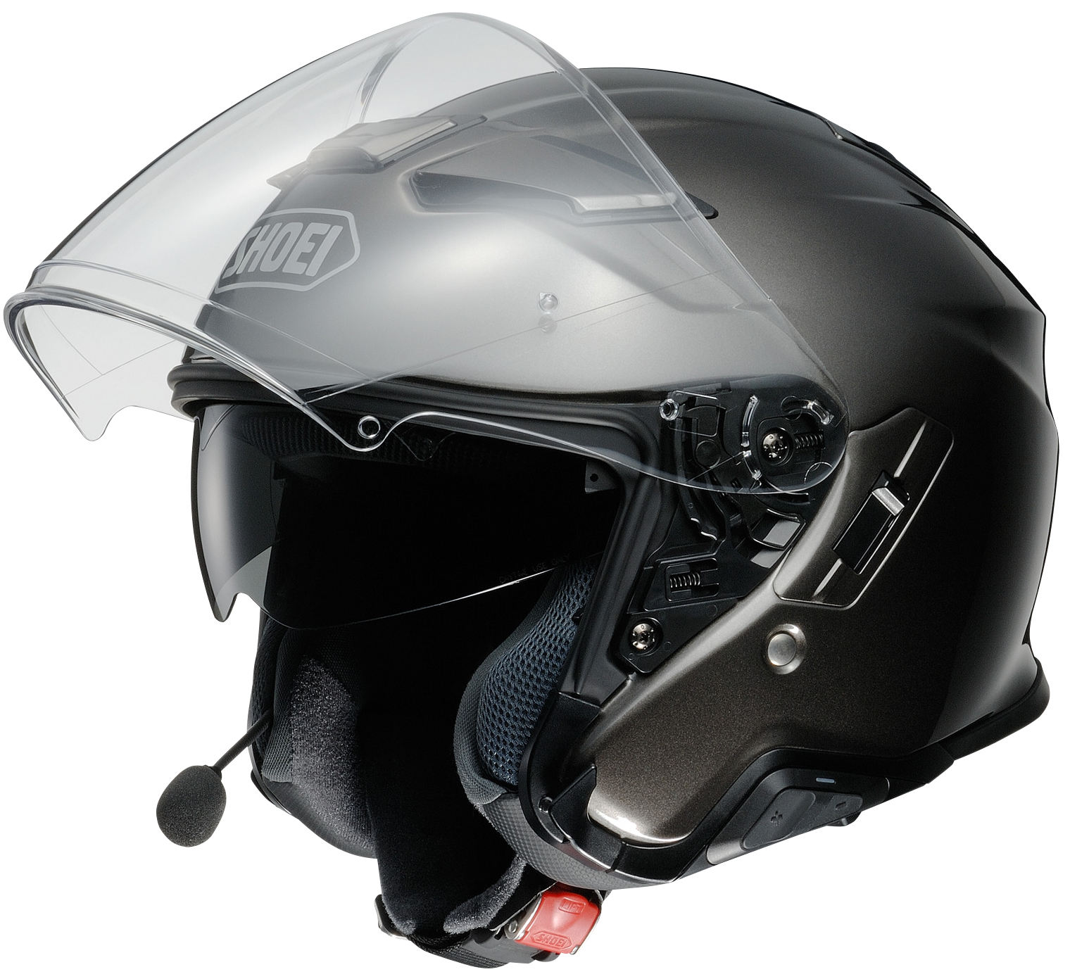 J-Cruise 2 Metallic Anthracite 3/4 Open-Face Motorcycle Helmet Medium - Image 4