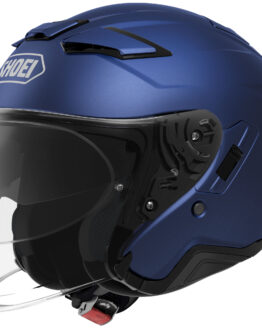 J-Cruise 2 Metallic Matte Blue 3/4 Open-Face Motorcycle Helmet Small