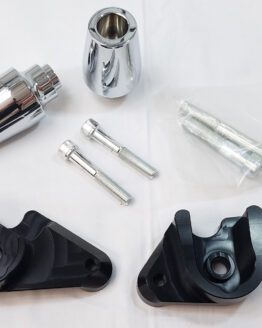 No Cut Chrome Frame Sliders