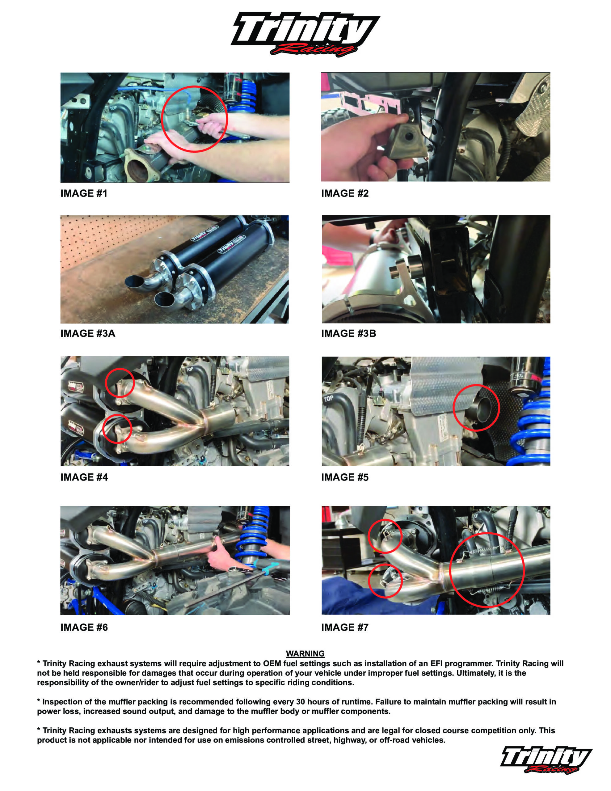 Brushed Dual Full Exhaust - Image 3