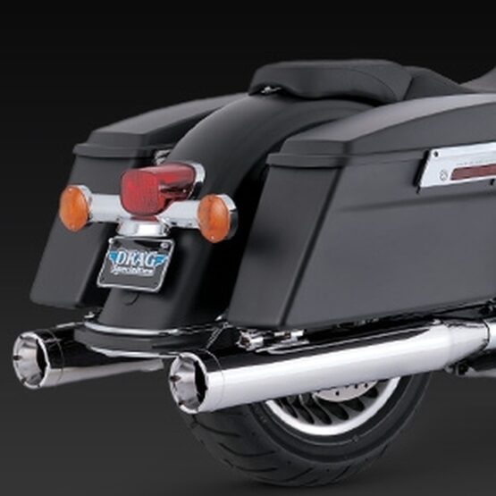 Monster Round Chrome Slip On Exhaust - Image 5