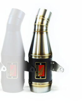 Black Center GP Slip On Exhaust