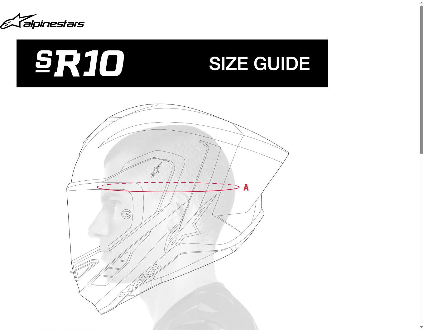 Alpinestars Supertech R10 Element Helmet Carbon Red White XS - Image 5