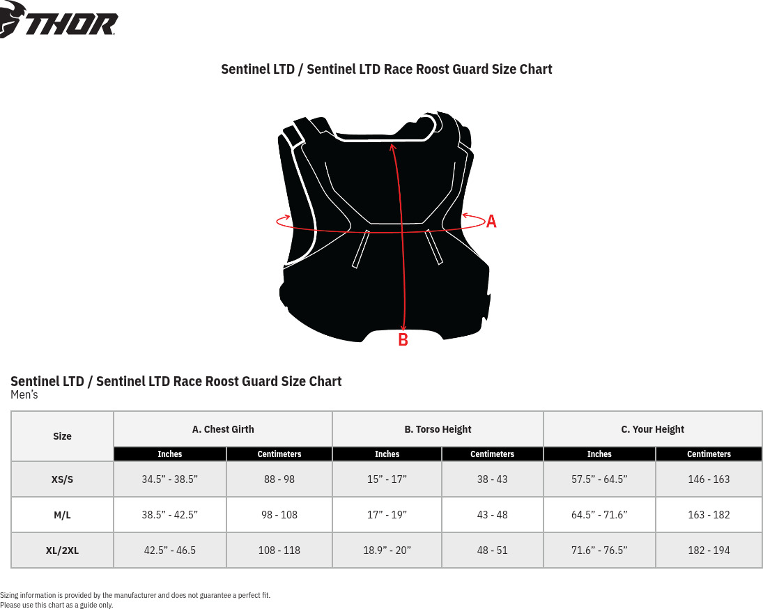 Thor Sentinel LTD Roost Guard XL/2XL Navy/White - Image 3
