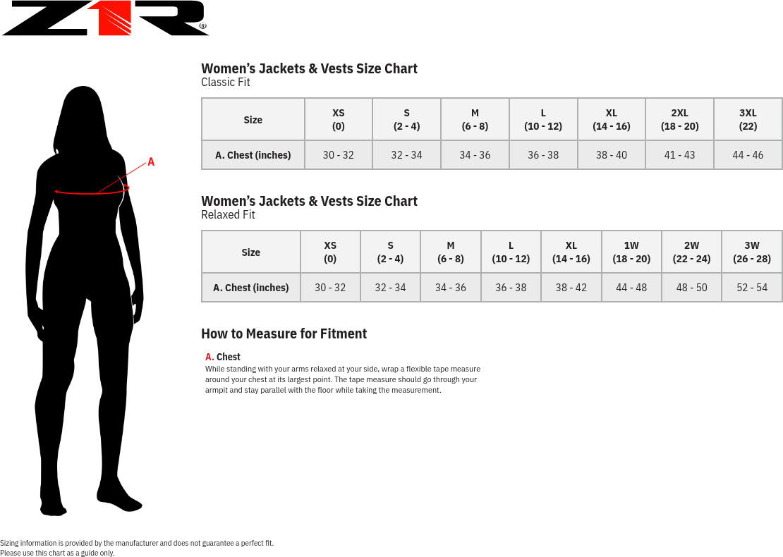 Z1R Women's Werk Leather Vest Black XL - Image 4