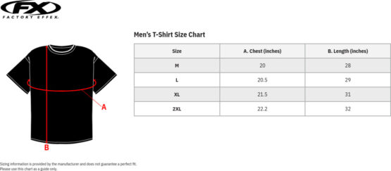 Men's Yamaha Rev Tee Black XL Factory Effex - Image 2