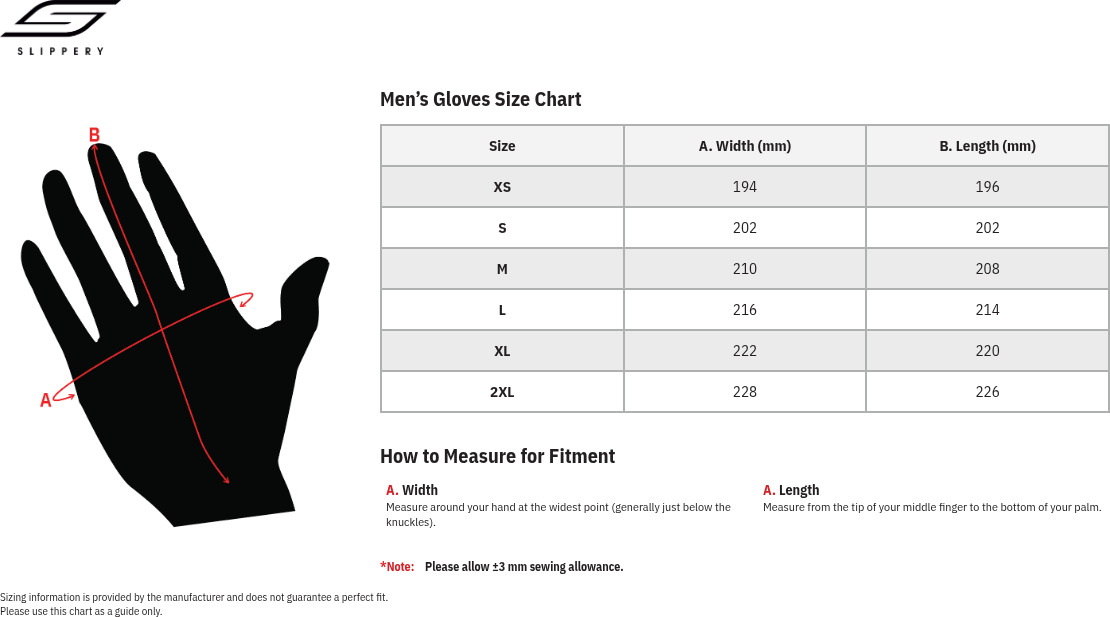 Slippery Flex Lite Gloves Black/Gray Unisex Medium - Image 3