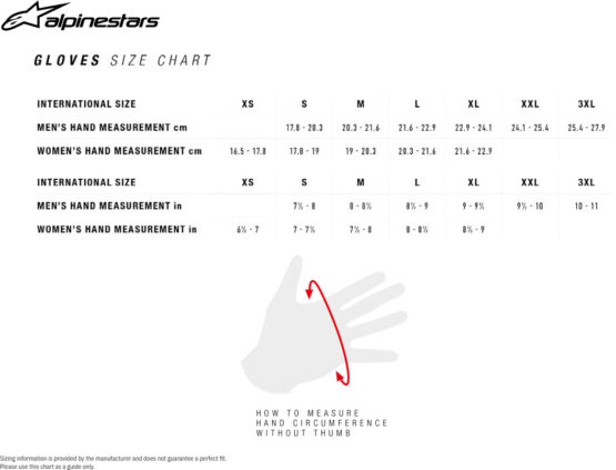 Alpinestars Halo Leather Gloves Black/Fluo Yellow Men's 2XL - Image 3