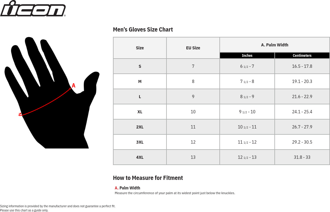 ICON Hooligan Insulated Gloves Black Large Men's - Image 3