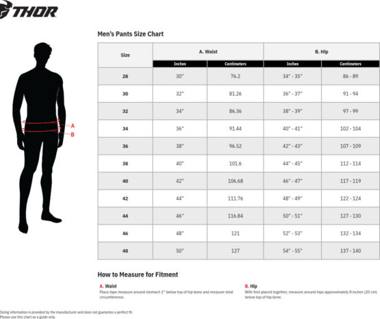 Thor Intense Assist MTB Pants Men's Black/Red/Gray Size 28 - Image 5